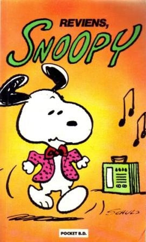 Couverture de l'album Snoopy: Reviens Snoopy
