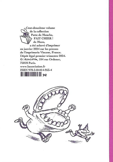 Aperçu de l'album Patte de Mouche tome 112 - Fait chier !