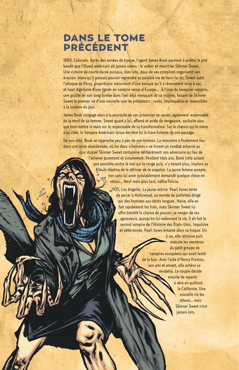 Aperçu de l'album American Vampire tome 2 - Le Diable du Désert