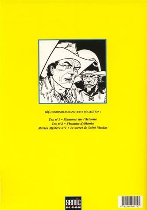 Aperçu de l'album Tex (semic)  tome 3 - Le Dernier Rebelle