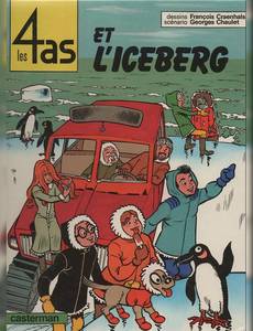 Couverture de l'album Les 4as et l'Iceberg