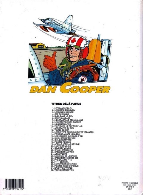 Aperçu de l'album Dan Cooper tome 33 - Target