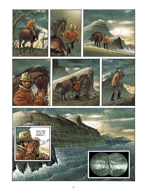 Aperçu de l'album Cap Horn tome 1 - La Baie Tournée vers l'Est