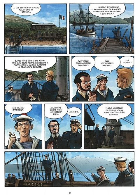 Aperçu de l'album Cap Horn tome 1 - La Baie Tournée vers l'Est