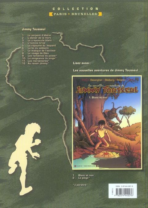 Aperçu de l'album Jimmy Tousseul tome 7 - Le Masque de l'Esclave