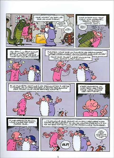Aperçu de l'album Léonard tome 38 - Y a-t-il un génie pour sauver la planète ?