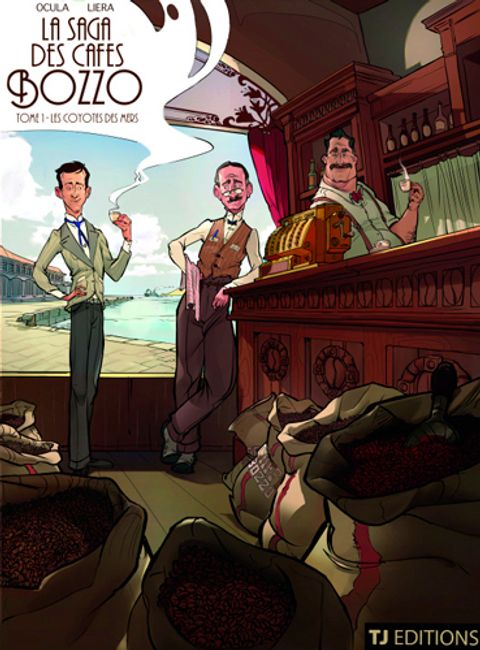 Couverture de l'album La Saga des Cafés Bozzo
