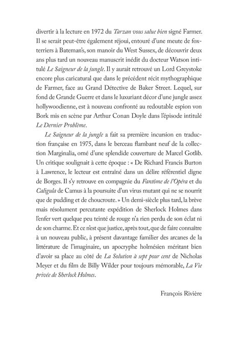Aperçu de l'album Marginalia - Le saigneur de la jungle