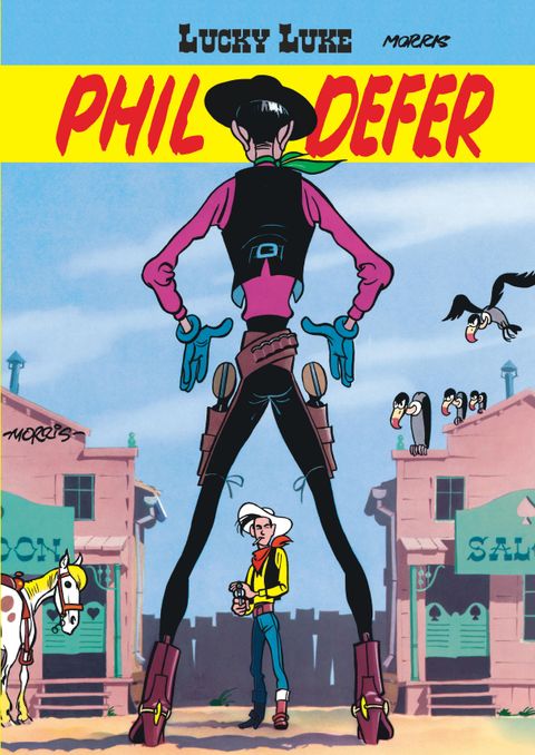 Couverture de l'album Lucky Luke (Dupuis) tome 8 - Phil Defer
