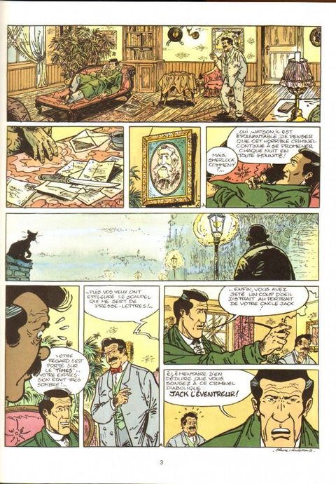 Aperçu de l'album Le Masque présente Sherlock Holmes tome 4 - Jack l'éventreur