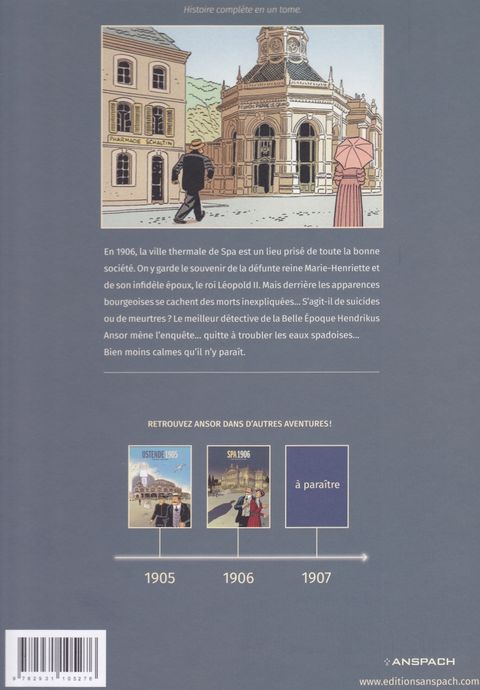 Aperçu de l'album Aventures d'Hendrikus Ansor tome 2 - Spa 1906