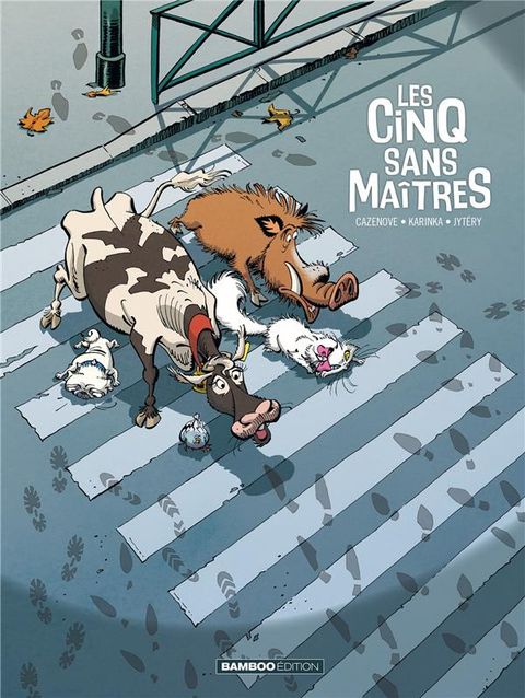 Couverture de l'album Les cinq sans maîtres