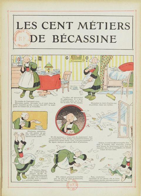 Aperçu de l'album Bécassine tome 7 - Les cent métiers de Bécassine