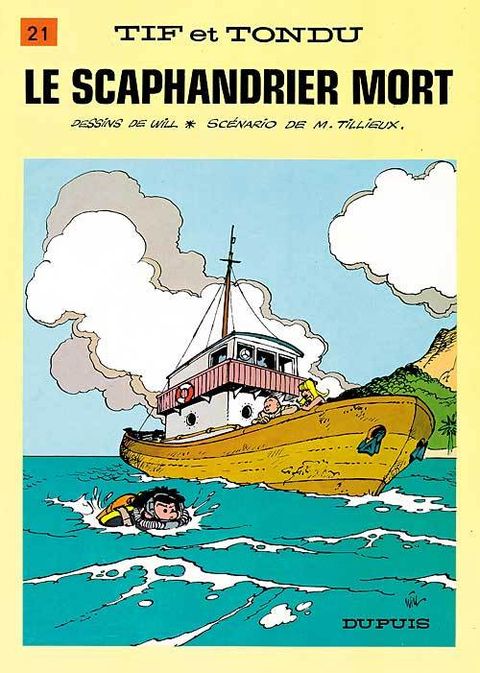 Couverture de l'album Le scaphandrier mort