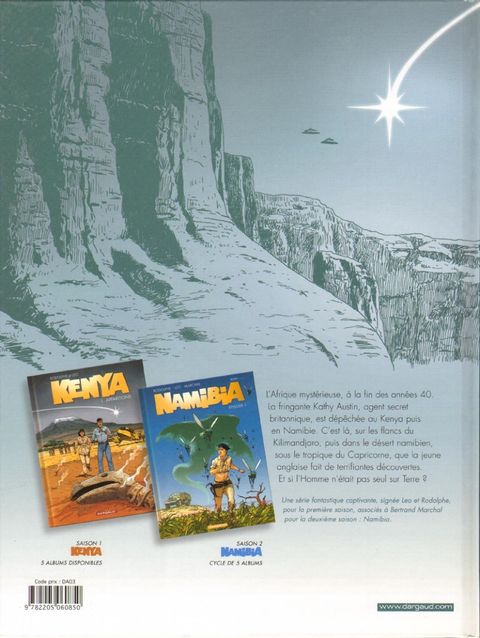 Aperçu de l'album Namibia (Saison 2) tome 1 - Namibia - Episode 1