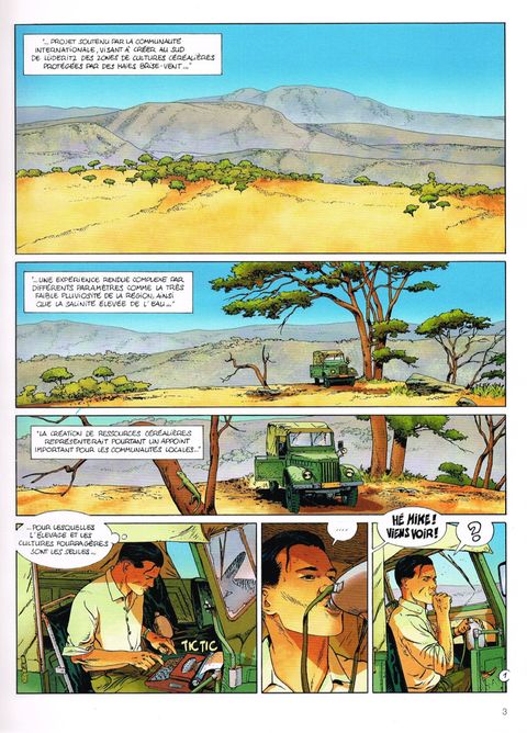 Aperçu de l'album Namibia (Saison 2) tome 1 - Namibia - Episode 1