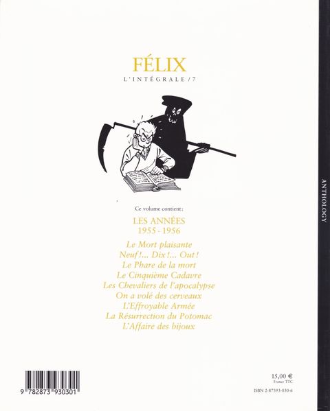 Aperçu de l'album Félix (Tillieux, Int Niffle) tome 7