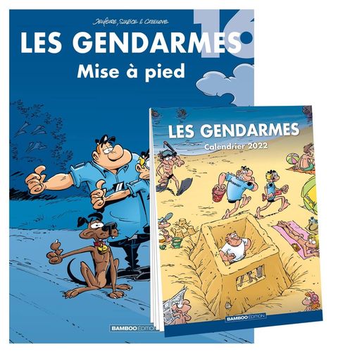 Couverture de l'album Les Gendarmes - tome 16 + Calendrier 2022 offert