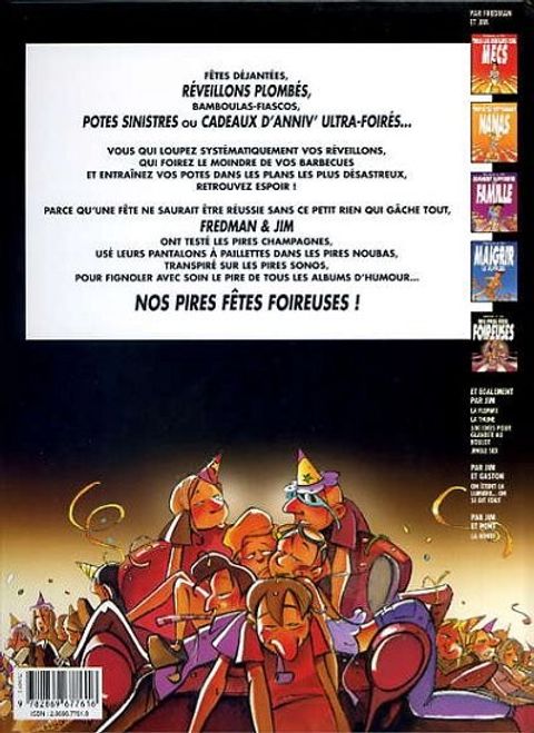 Aperçu de l'album Jim (Divers) tome 9 - Nos Pires fêtes foireuses
