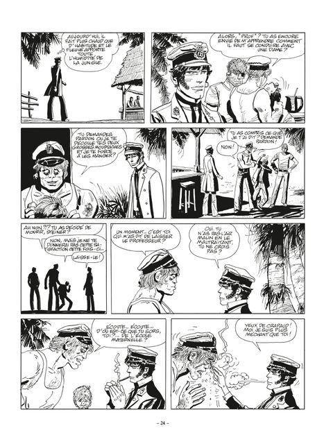 Aperçu de l'album Corto Maltese (N&B) tome 2 - Sous le signe du Capricorne