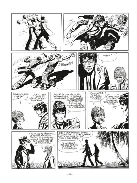 Aperçu de l'album Corto Maltese (N&B) tome 2 - Sous le signe du Capricorne
