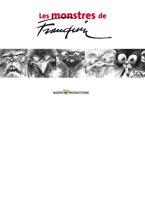 Couverture de l'album Les monstres de Franquin (1)
