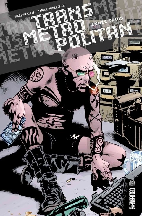 Couverture de l'album Transmetropolitan