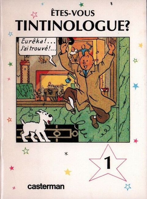 Couverture de l'album Etes-vous Tintinologue ? (1)