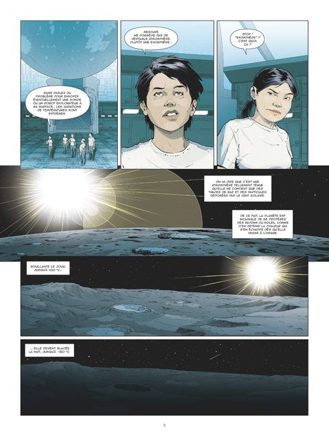Aperçu de l'album Système Solaire tome 7 - Mercure, la planète métal