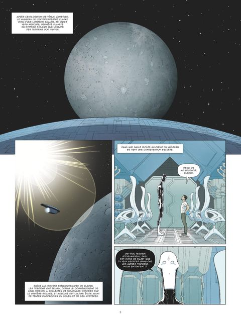 Aperçu de l'album Système Solaire tome 7 - Mercure, la planète métal
