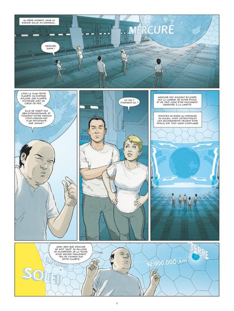 Aperçu de l'album Système Solaire tome 7 - Mercure, la planète métal