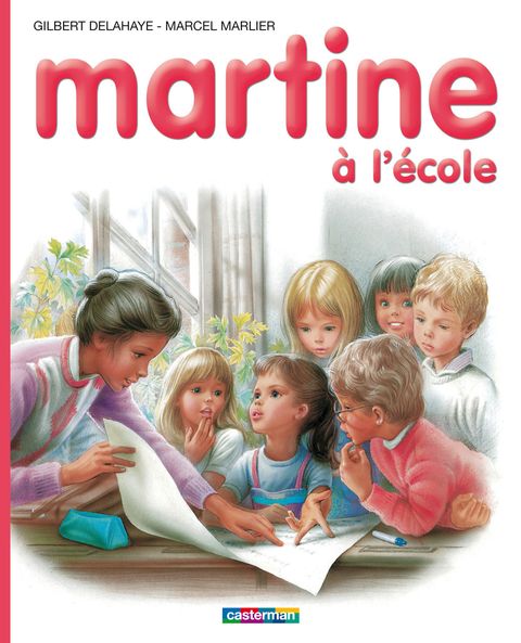 Couverture de l'album Martine à l'école
