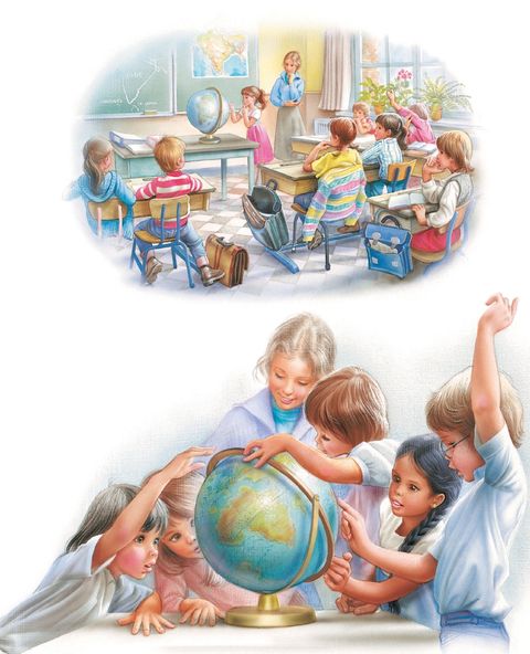 Aperçu de l'album Martine tome 34 - Martine à l'école