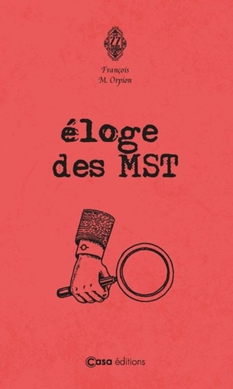 Couverture de l'album Eloge des MST
