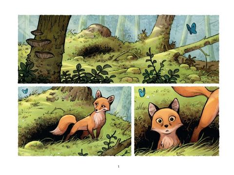 Aperçu de l'album Le Monde Sauvage tome 1 - Le Renard Roux