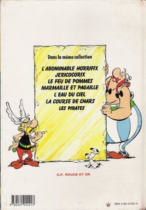 Aperçu de l'album Astérix - Rouge et Or  tome 8 - L’illustrissime Belcantus