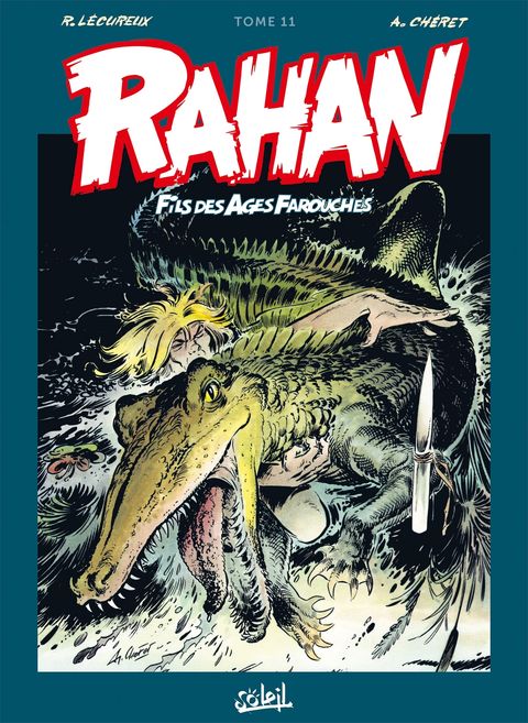 Couverture de l'album Rahan - Fils des âges farouches (nouvelle édition)