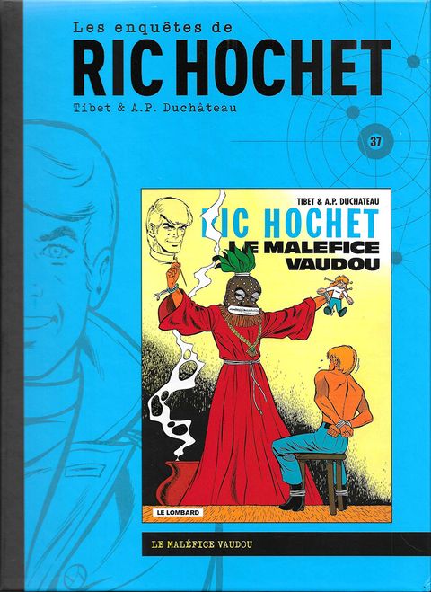 Couverture de l'album Ric Hochet tome 37 - Le Maléfice Vaudou
