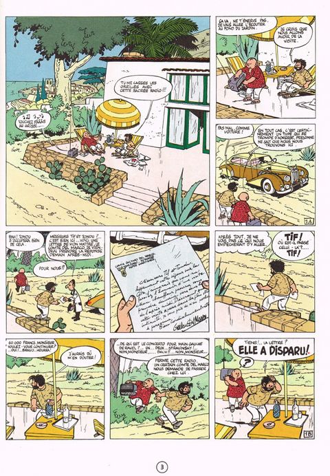 Aperçu de l'album Tif et Tondu tome 5 - Le retour de Choc