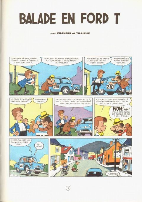 Aperçu de l'album Marc Lebut et son voisin tome 3 - Balade en Ford T