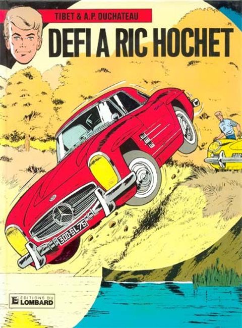 Couverture de l'album Défi à Ric Hochet