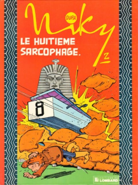 Couverture de l'album Le huitième sarcophage