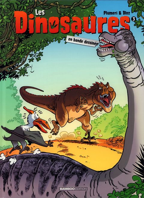 Couverture de l'album Les Dinosaures en Bd