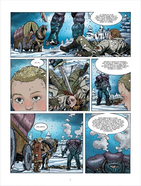 Aperçu de l'album Sian Loriel tome 2 - La Vierge et le Fer