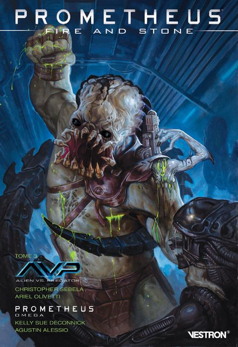 Couverture de l'album AvP / Prometheus Omega
