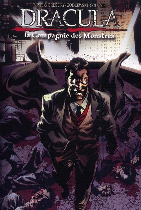 Couverture de l'album Dracula : la Compagnie des Monstres