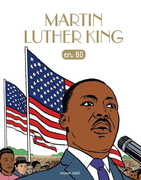 Couverture de l'album Martin Luther King en BD