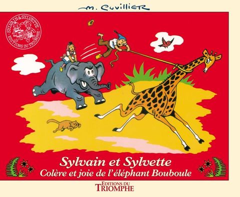 Couverture de l'album Sylvain et Sylvette, volume 12 : Colères et joie de l'éléphant Bouboule