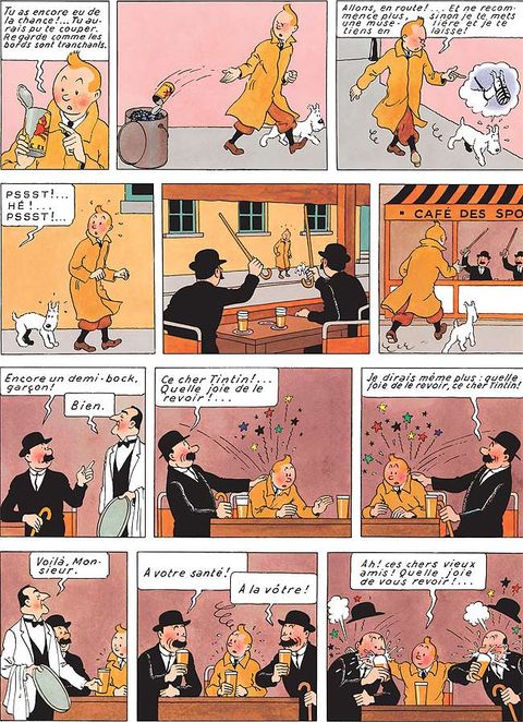 Aperçu de l'album Tintin tome 9 - Le crabe aux pinces d'or
