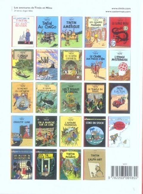 Aperçu de l'album Tintin tome 9 - Le crabe aux pinces d'or